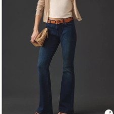 Pilcro The Icon Low-Rise Flare Jeans Anthropologie 28T