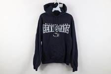 Vtg 90s Y2K Mens Small Faded Spell Out Penn State University Hoodie Sweatshirt