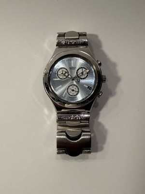 SWATCH Irony V8 Chronograph Quarz  4 Jewels Stainless Steel Herrenuhr Swiss Made