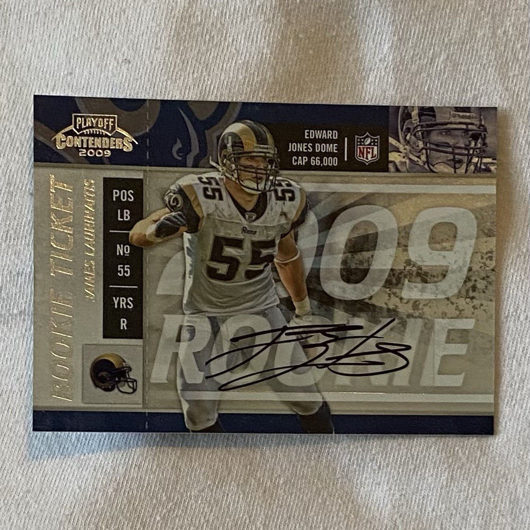 James Laurinaitis Playoff Contenders #169 Autograph