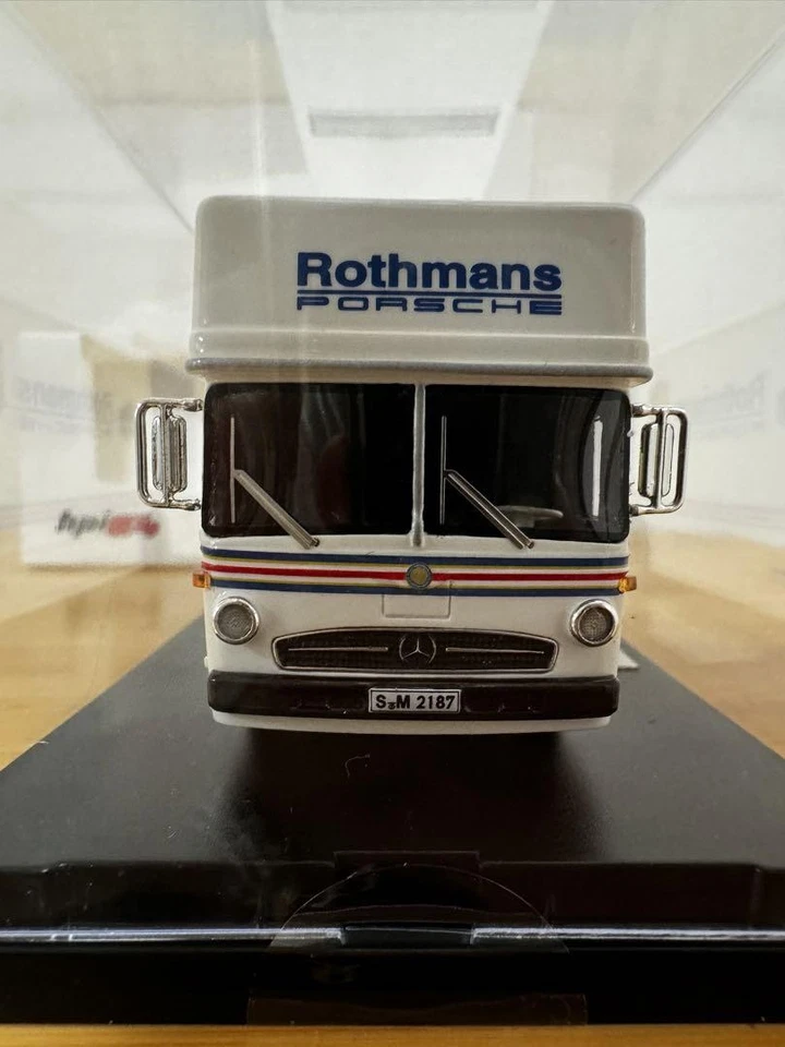 HPI 1/64 Benz Martini Porsche Transporter Edición Limitada Modelo 018/599 Foto 3 de 4