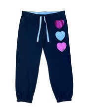 Vintage Y2K 2000s PINK Victorias Secret Joggers Sweatpants Bling Sequins Medium