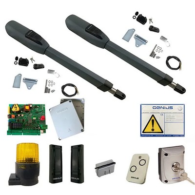 Satz faac genius Mistral 400 Jlc 868 MHZ Automatisierung Klopfer Max 4mt Anta