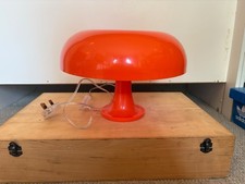 Vintage Mushroom Table Lamp - Mid Century Designer Style LED Bedside Lights