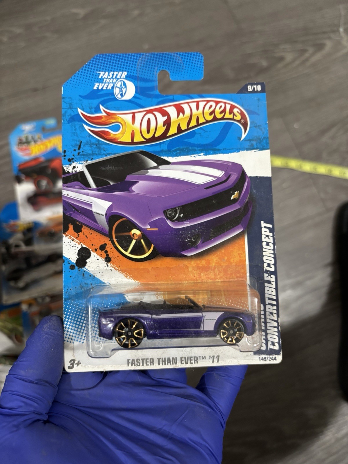 Hot Wheels Faster than Ever '11 Camaro Convertible Concept 2010 B85