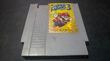 Super Mario Bros. 3 Authentic Nintendo NES EX condition game cartridge