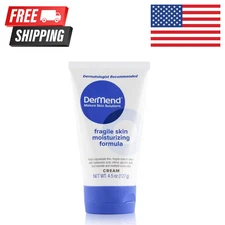 DerMend Fragile Skin Moisturizing Cream – 4.5 oz Hydrating Formula for Thin Skin