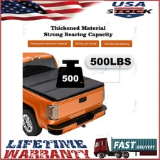 4.5FT Hard Tri-Fold for 2022-2023 2024 Ford Maverick Tonneau Cover Truck Bed US