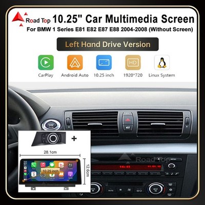 10.25''Linux CarPlay AndroidAuto Navi No Screen For BMW E81 E82 E87 E88 2004-2008