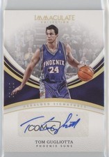 2016-17 Panini Immaculate Heralded Signatures Gold 6/10 Tom Gugliotta Auto 1sd2