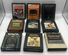 Atari Bundle Joust Mouse Trap Space Invaders Stampede Turmoil Megamania 9 Bundle