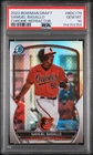 2023 BOWMAN DRAFT CHROME-REFRACTOR #BDC179 SAMUEL BASALLO PSA 10
