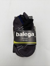 Balega Silver No Show Running Socks Small Women  s Size 6-8