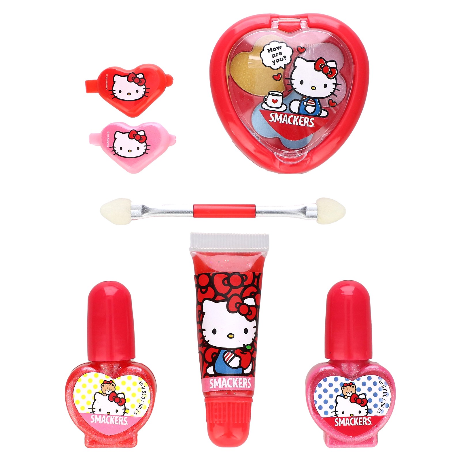 Коллекция косметики Hello Kitty набор из 9 предметов 2490₽
