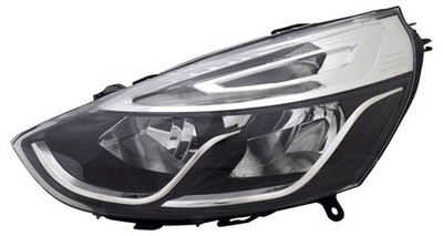 Scheinwerfer links für Renault Clio 4 IV 2016- H1 H7 Chrom mit LWR Stellmotor