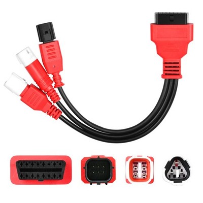 OBD2 Adapter Cable 3in1 16 Pin to 6/4/3 Pin Diagnostic