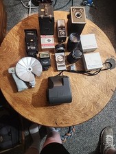 Huge Lot Of Vintage Random Camera amd Lensesquipment  Accessories