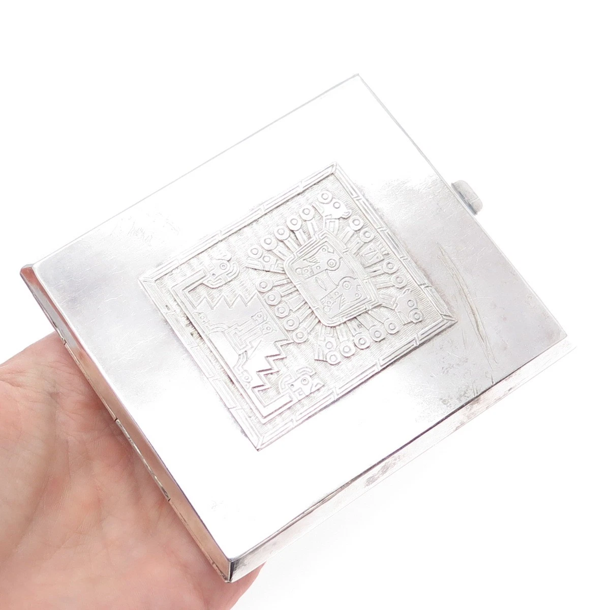 Post - 1940 Antique Silver Cigarette Cases for sale