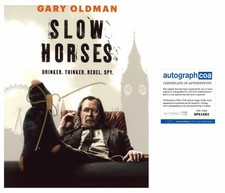 Gary Oldman Signed Slow Horses Jackson Lamb 10x8 Photo Autograph ACOA
