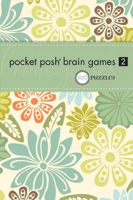 Pocket Posh  Brain Games 2: 100 Puzzles - The Puzzle Society ZUSTAND SEHR GUT