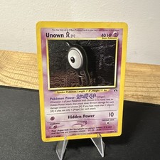 Pokemon TCG Unown [A] 14/75 Neo Discovery Holo MP Vintage