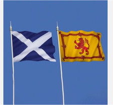 1-2X Scotland 5x3ft Flags Football World Cup Rampant Lion Flag Speedy Delivery