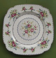 Royal Albert Petit Point Bone China 9.5" Square Dinner Plate
