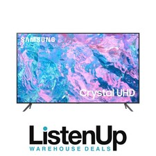 Samsung 75" Class Crystal UHD CU7000 Smart LED TV UN75CU7000FXZA 