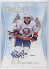 2023 Upper Deck Ultimate Collection Rookies /299 William Dufour #121 Auto 12f9