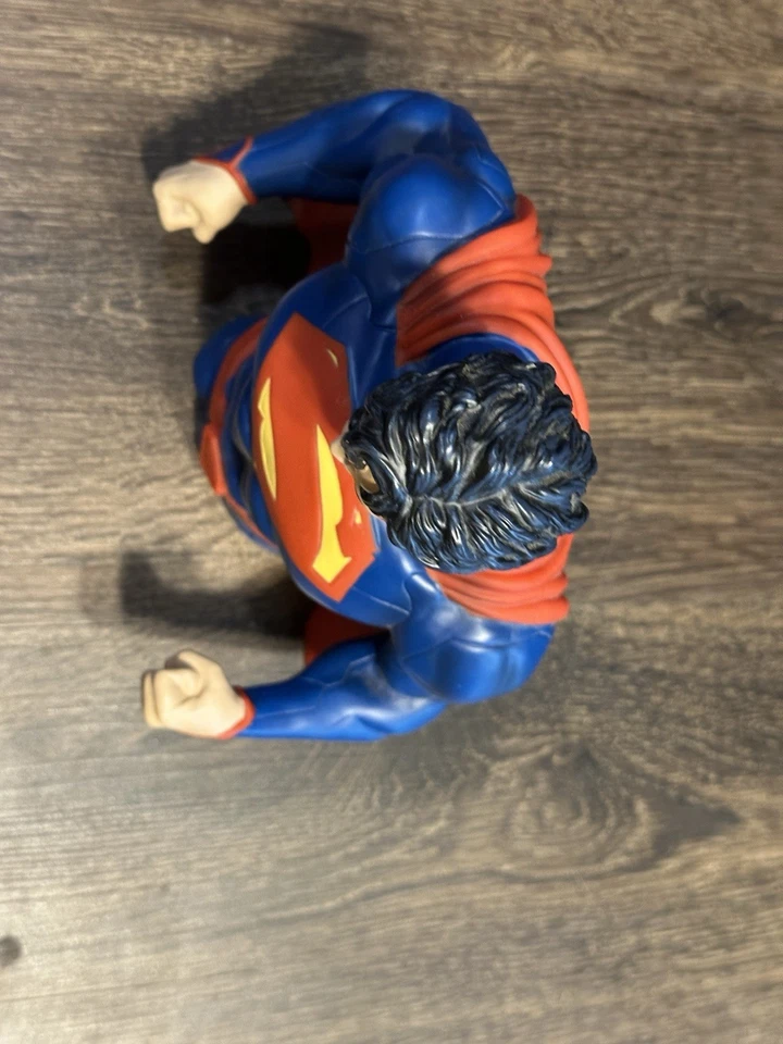 Monogram Superman DC 漫画全新 52 个可动人偶半身像硬币银行,多色,4 — 第 4/4 张图片