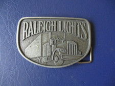 BELT BUCKLE Vintage Raleigh Lights Belt Buckle