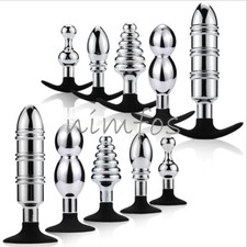 Extra Large Anal Expansion Metal Anal Plug Dildo Stainless Steel Butt Plug
