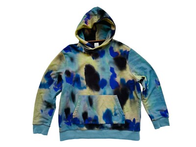 Paul Smith Mens Gents Ink Spill Tie-dye Print Hoodie Sz XL | eBay
