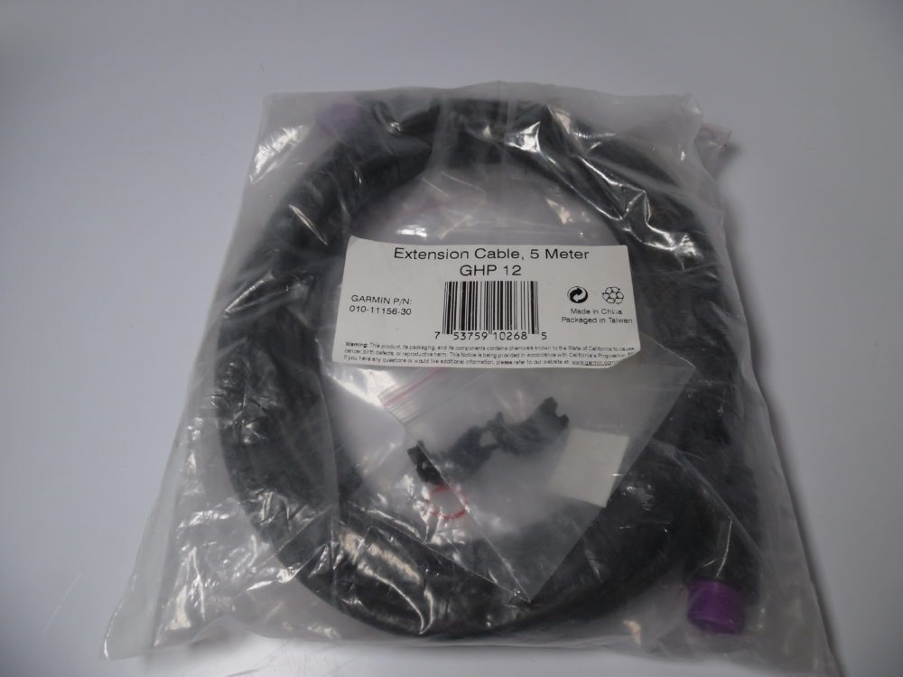 Garmin 010-11156-30 Extension Cable, 5Meter GHP 12 - New Old Stock