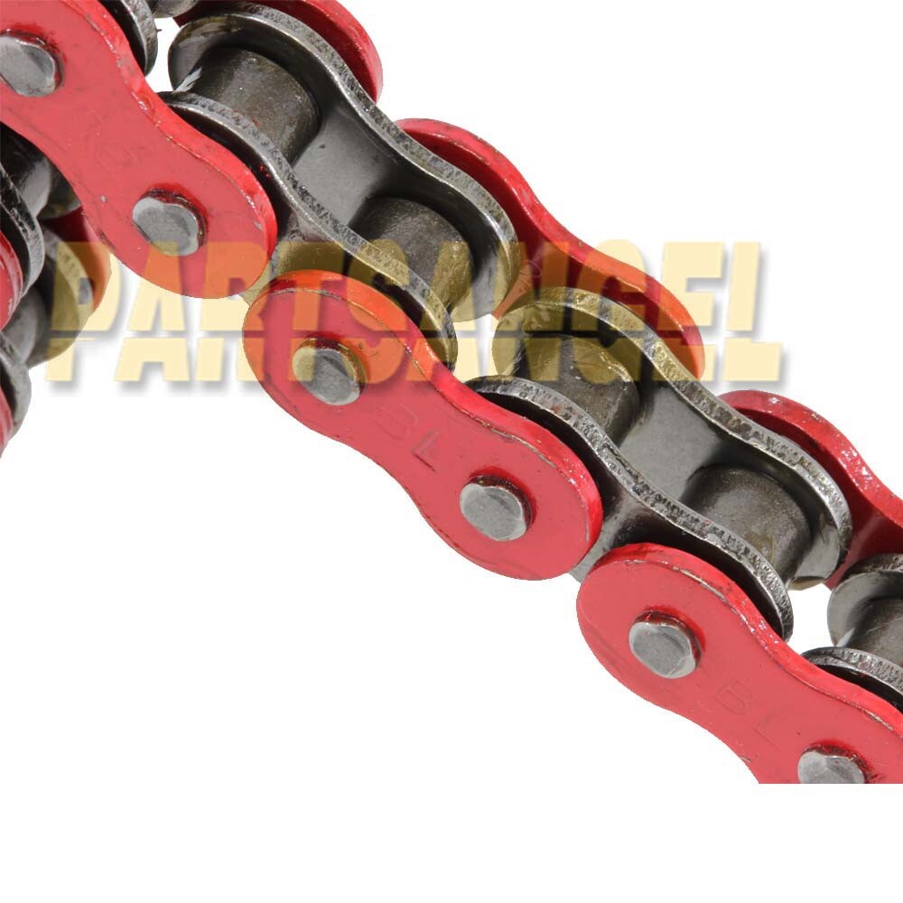 525 Red Heavy Duty O-ring Drive Chain 112 Links for motorcycle