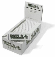 Rizla Cartine White Corte Bianche Regular di 25 Libretti