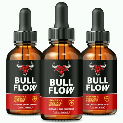 #ad #ad Bull Flow for Prostate Advanced BullFlow Drops for Men 3 Pack $39.95