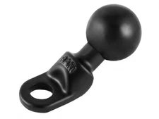 RAM-B-272U RAM Mount Motorcycle Base w/9mm Hole & 1" Ball - Mirror Frame Mount