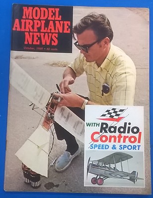 MODEL  AIRPLANE NEWS Magazine October 1969