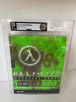 HALF-LIFE: OPPOSING FORCE - PC/CD - BIG BOX - SEALED - PIXEL 85+ GRADED - NO VGA