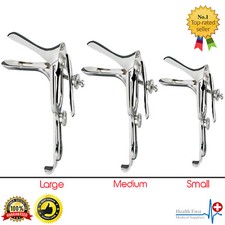 GRAVES VAGINAL SPECULUM Dilation Examination Medical Dilater 3 SIZE Steel ce NEW