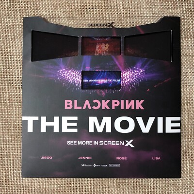 BLACKPINK GROUP [The Movie Screen X] Official Limited Film