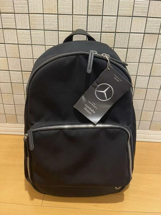 Mercedes-Benz Herfest collaboration backpack Nylon material Black color  Casual