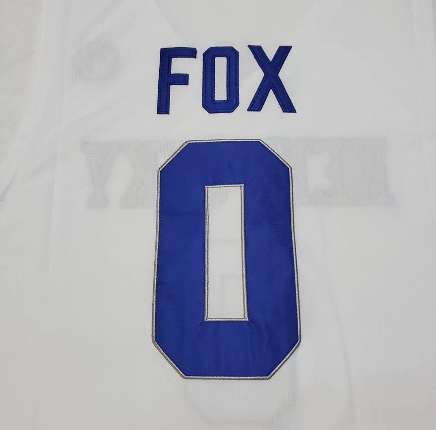 Kentucky #0 De’Aaron Fox Jersey