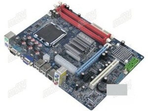 1pc  used       ●GeFeng● Ming Xuan MS-G31EL DDR2 G31 motherboard #WD8