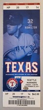 Texas Rangers Seattle Mariners Baseball Ticket 9/23 2011 Craig Gentry First HR