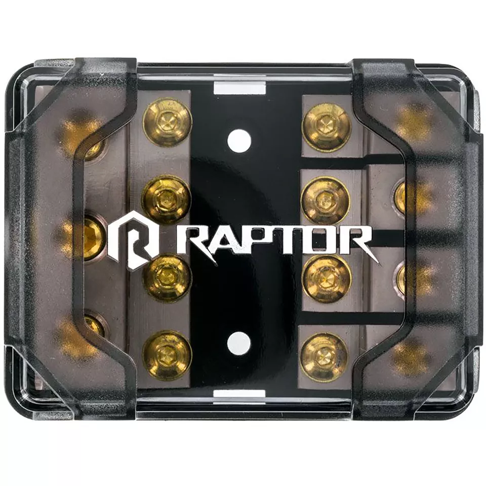 Metra R54MANL 4 Position MANL Fused Distribution 3 in-4 out Nickle Plated - Image 2 of 4