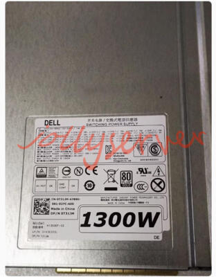 1PCS Used DELL T7810 7610 7910 power supply H1300EF-02 1300W