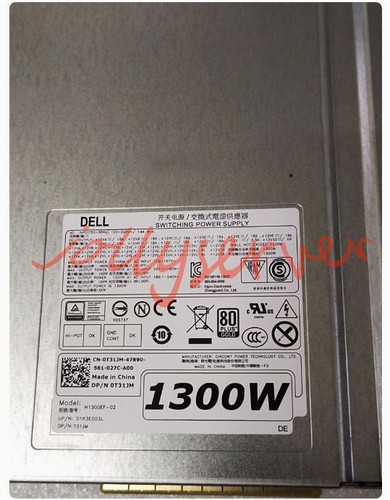 1PCS Used DELL T7810 7610 7910 power supply H1300EF-02 1300W