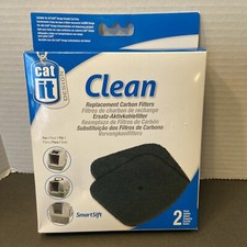 Replacement Carbon Filters 2-pk For Hooded Cat Litter Pans Boxes